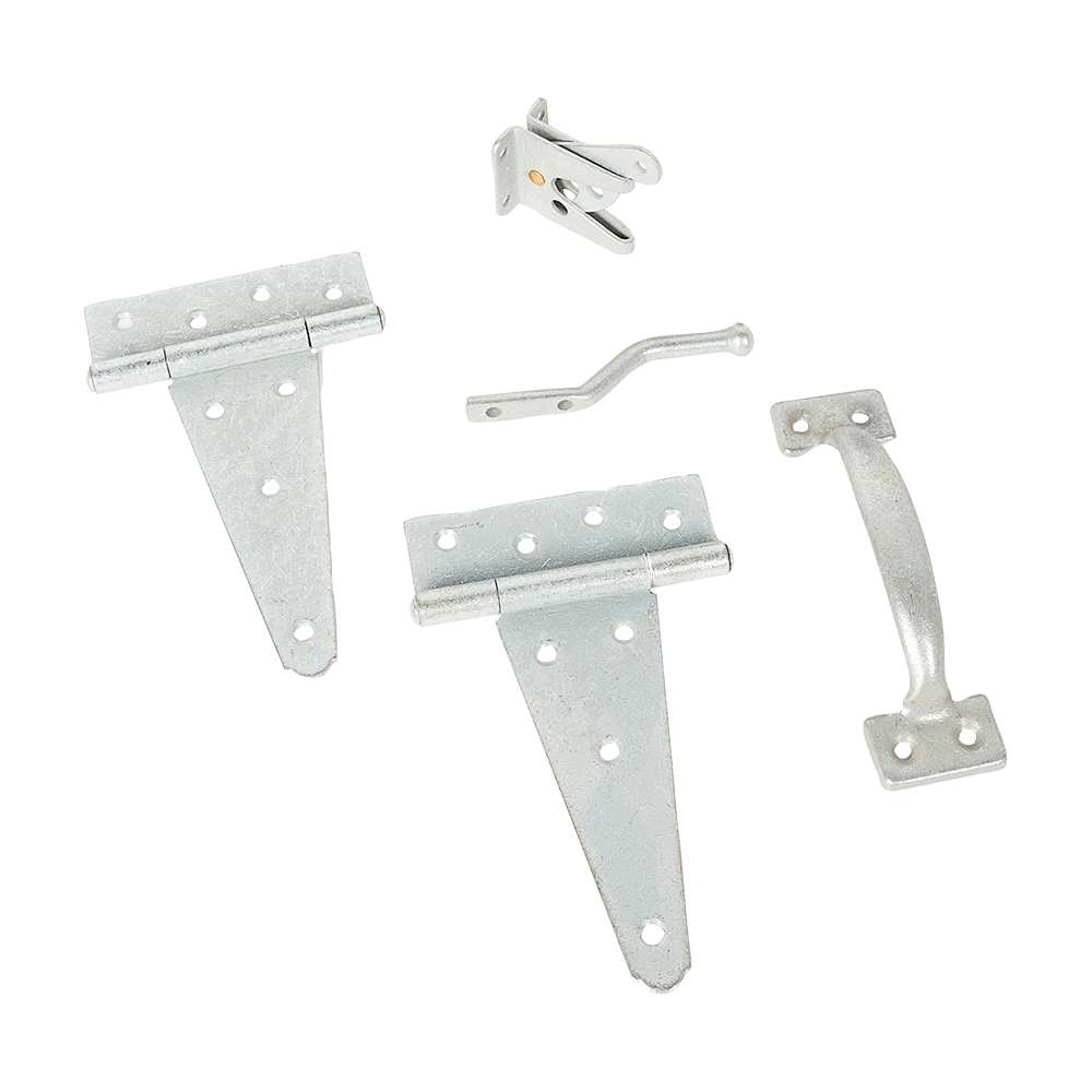 Ensemble de quincaillerie galvanisé pour barrière