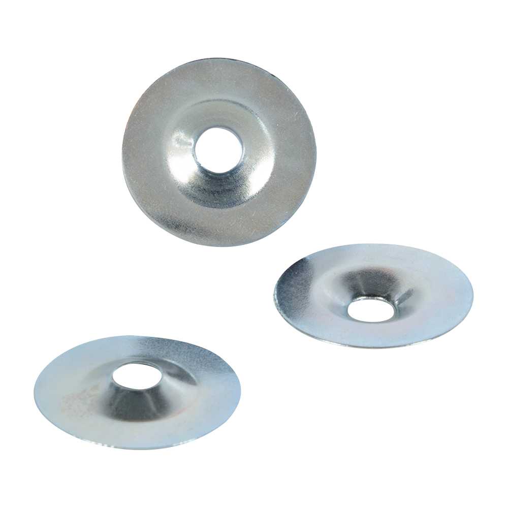 Rondelles en acier pour panneaux isolants Pqt/25