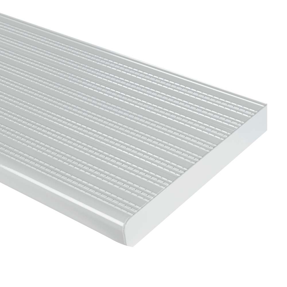 Marche en aluminium blanc 60 po Collection 10. PYLEX