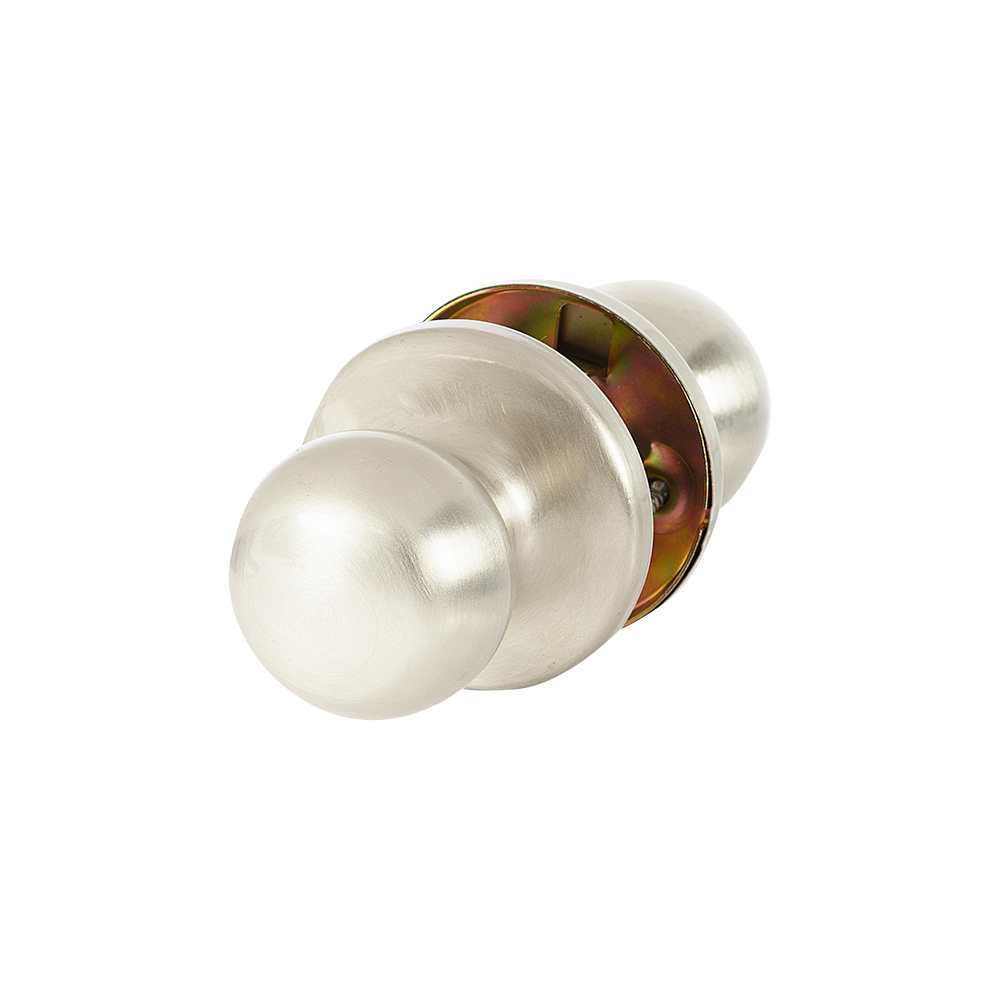 Poignée de porte de passage Fairfax nickel satiné