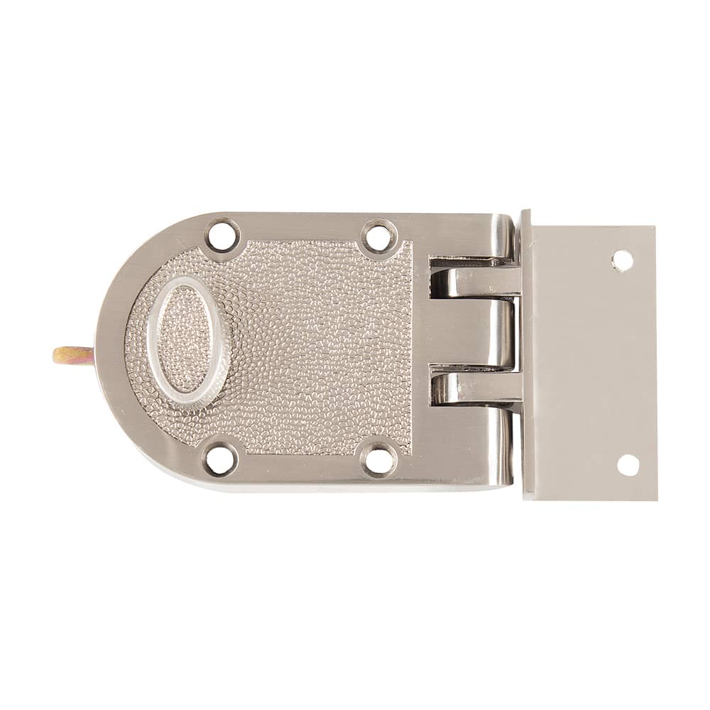 Verrou de sûreté nickel satiné