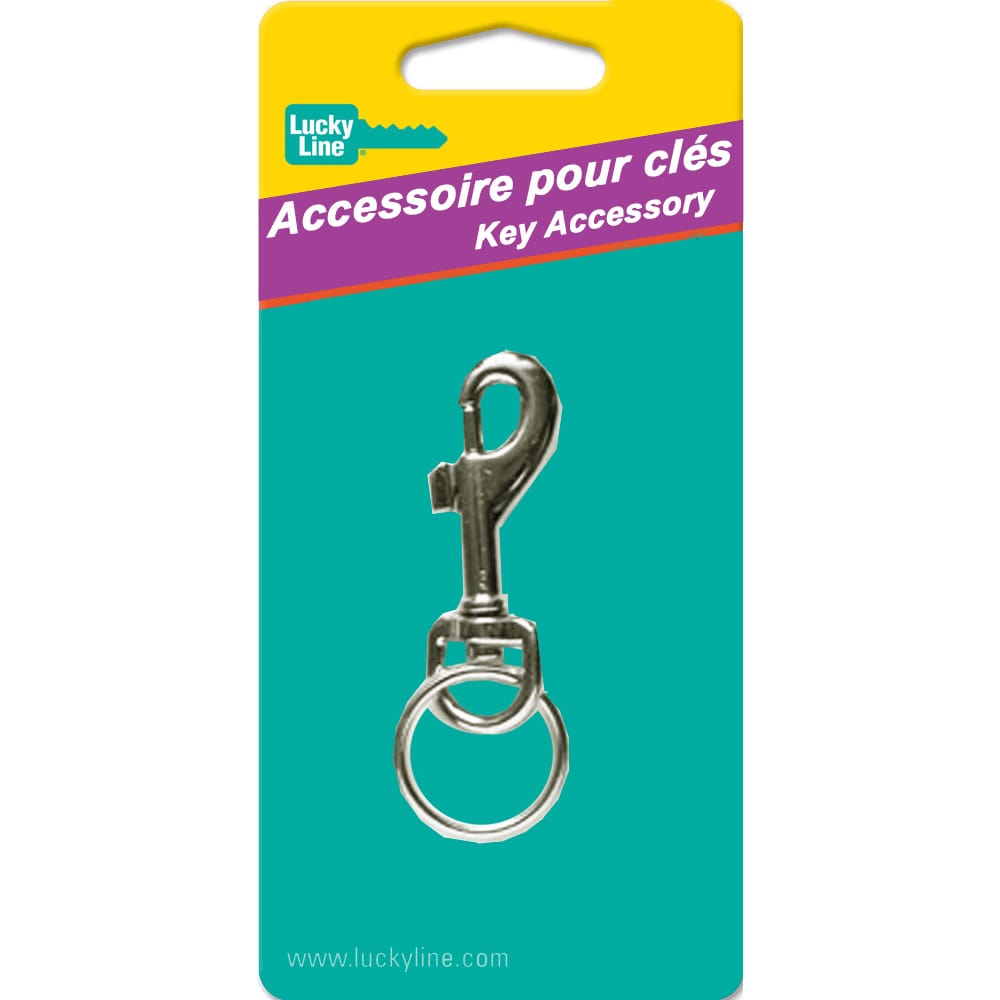 Porte-clés avec mousqueton