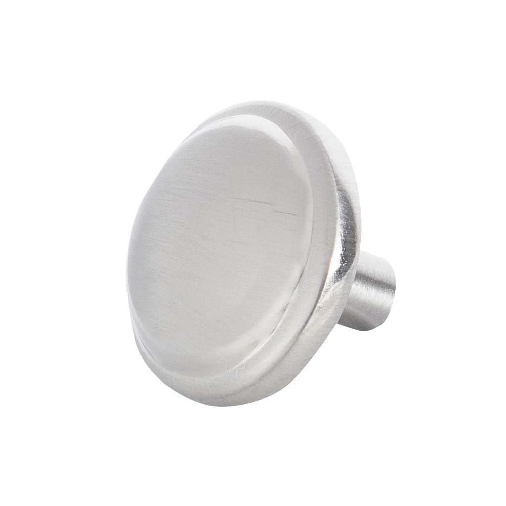 Marseille  Metal Cabinet Knob Brushed Nickel 28 mm