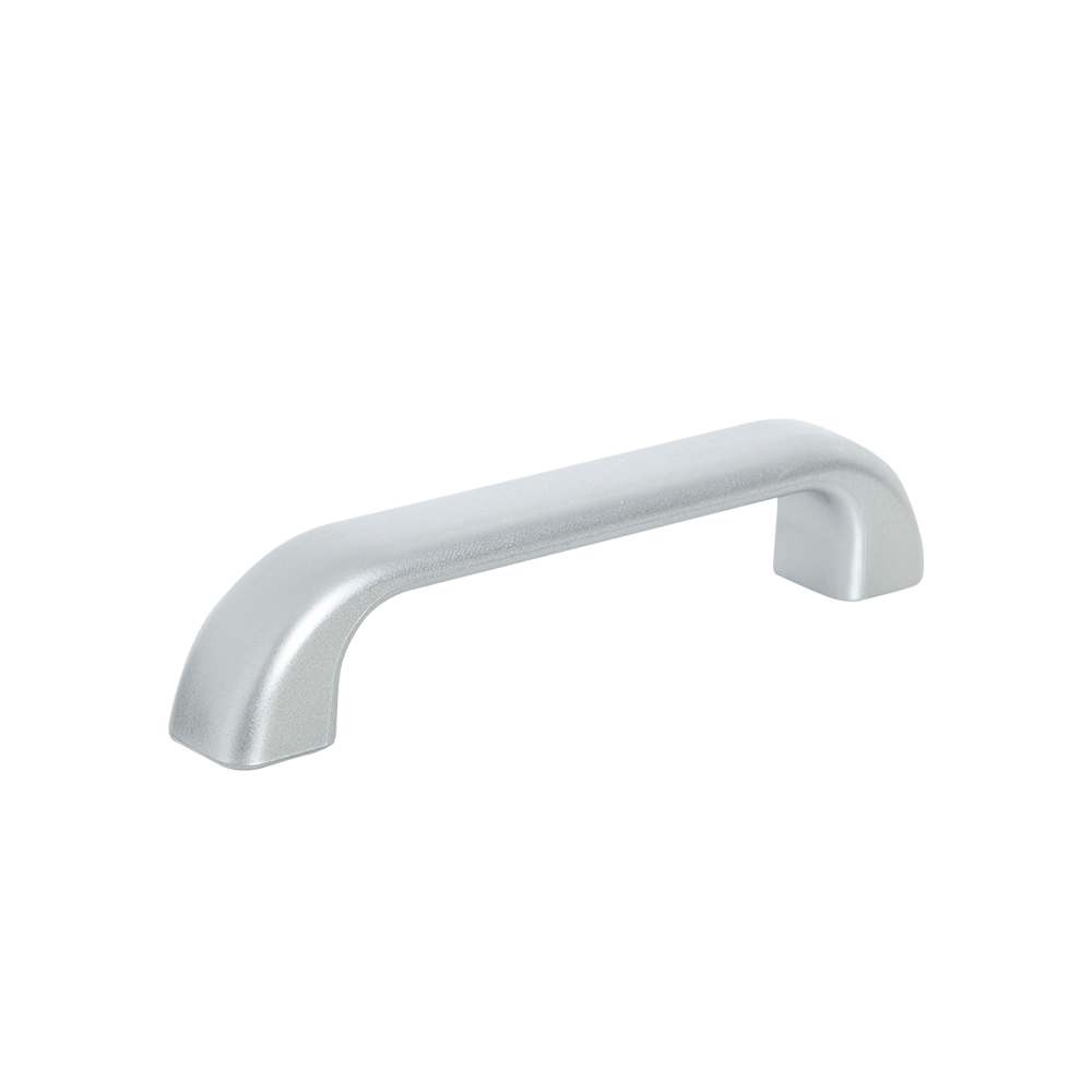 Poignée d'armoire en plastique Delson chrome satiné 96 mm c/c