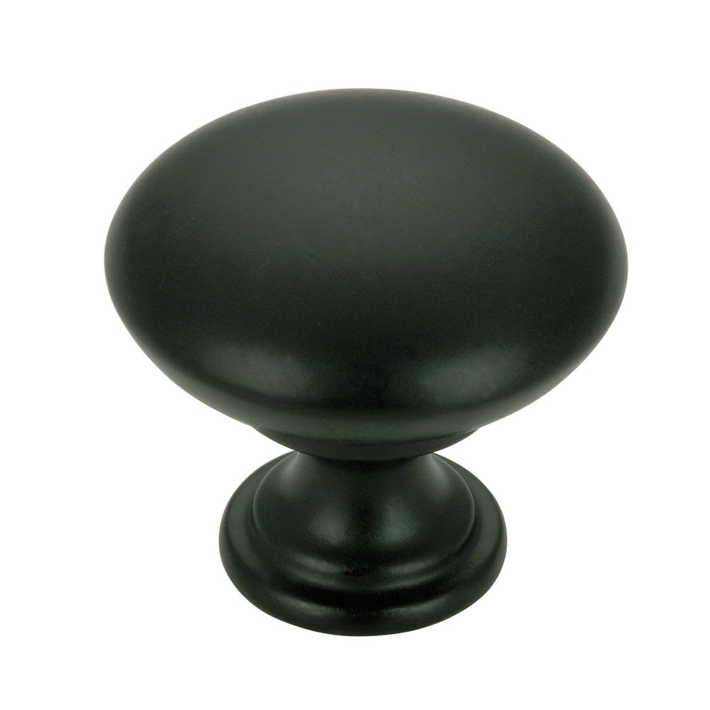 Bouton d'armoire en métal Copperfield noir 30 mm