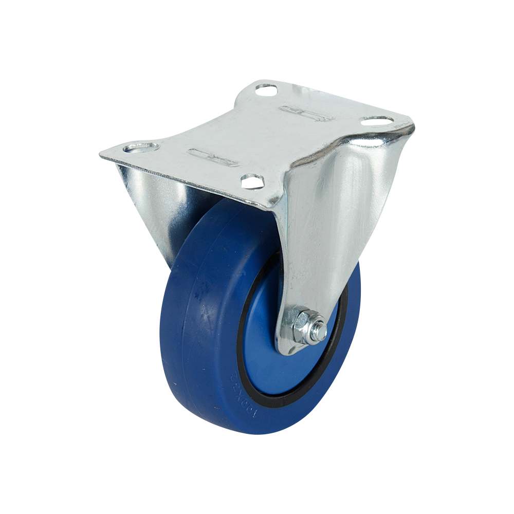 Roulette fixe en caoutchouc 5 po NEKTRA