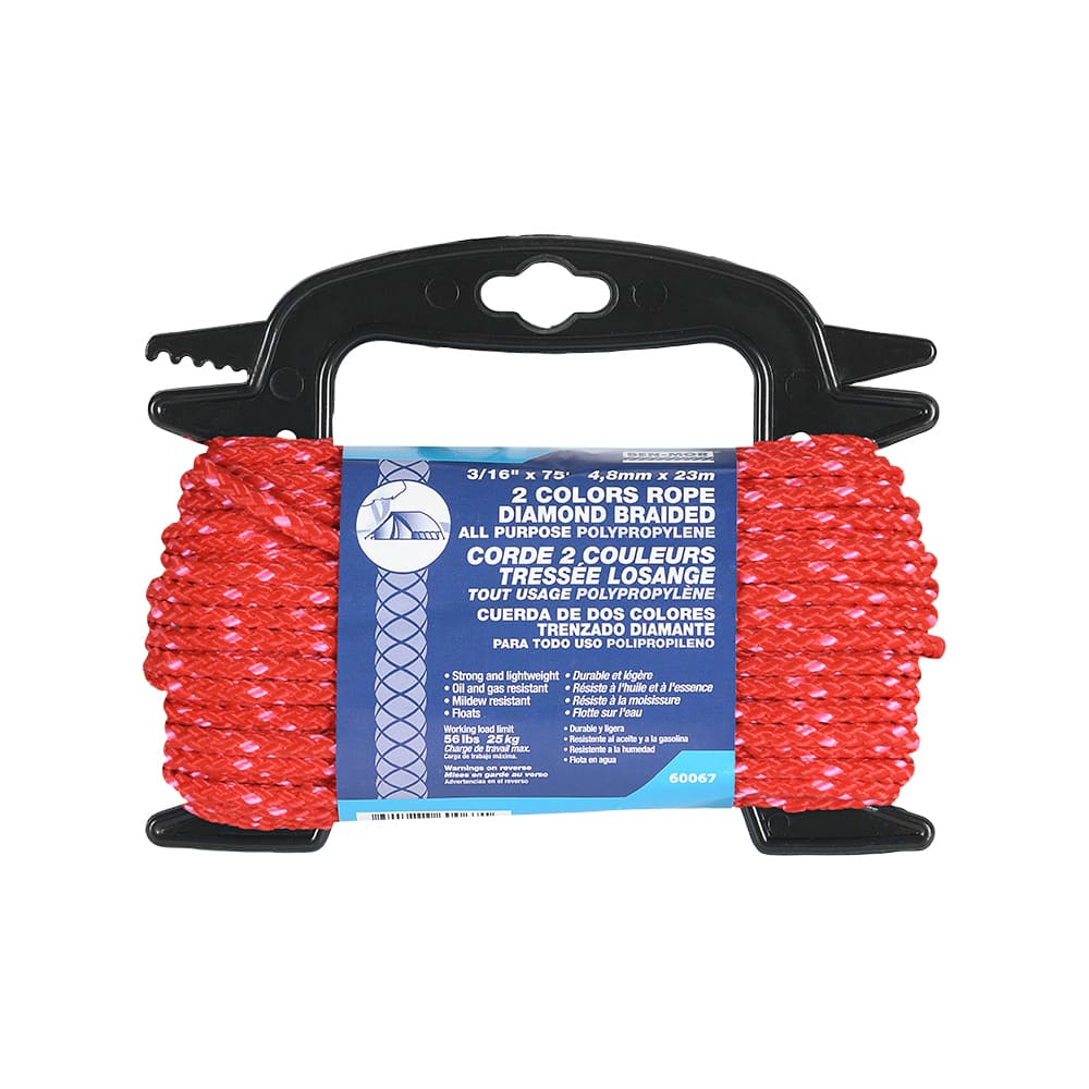Polypropylene Rope 3/16 in. x 75 ft.