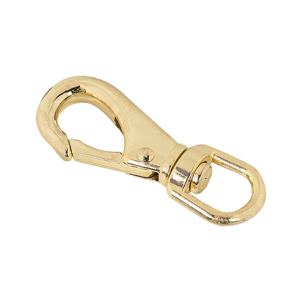 Swivel Brass Snap 3 3/8 in.