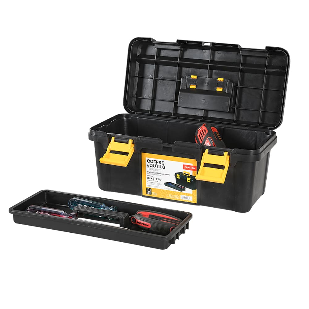 Coffre à outils 16 po