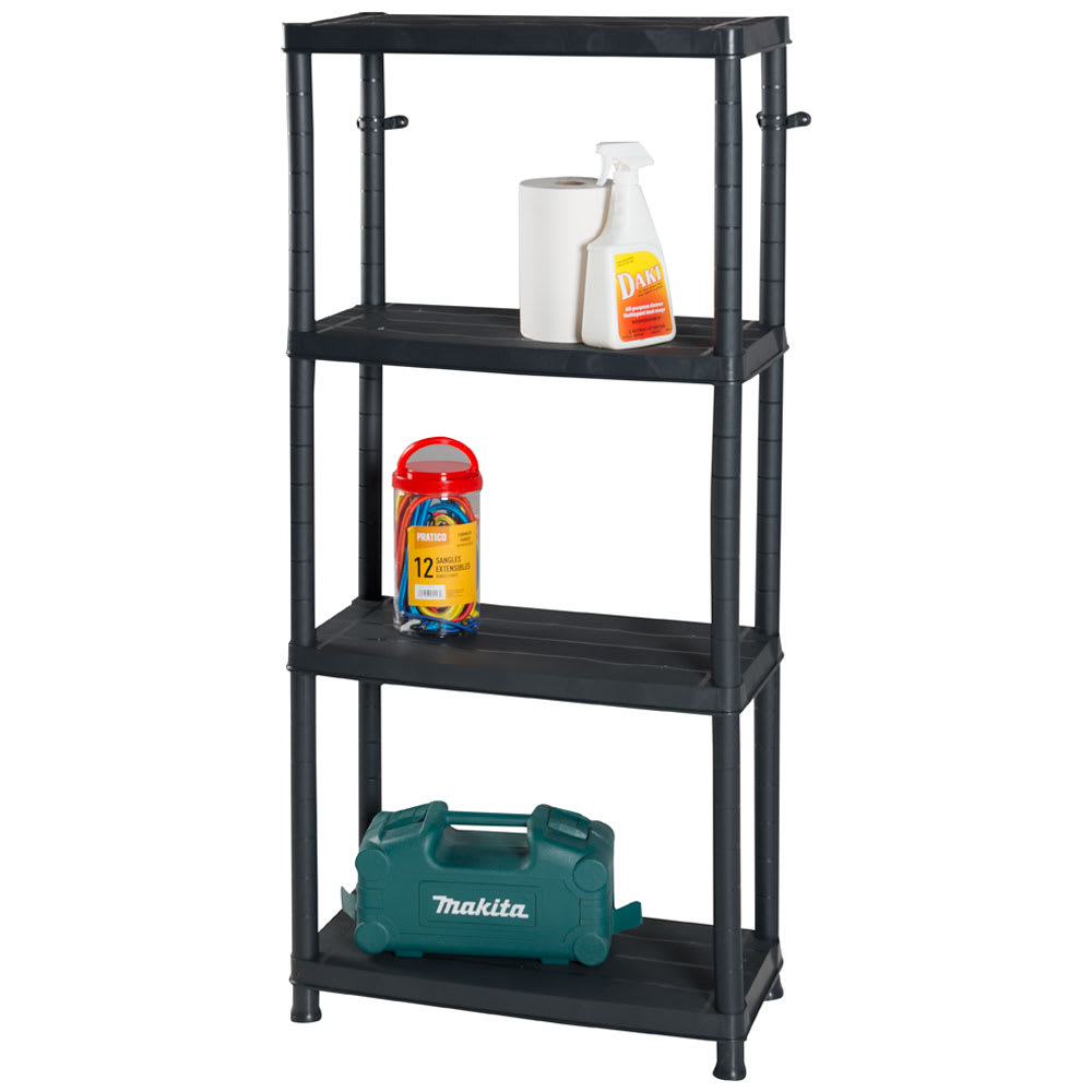 Étagère 4 tablettes 24 po x 12 po x 51 po