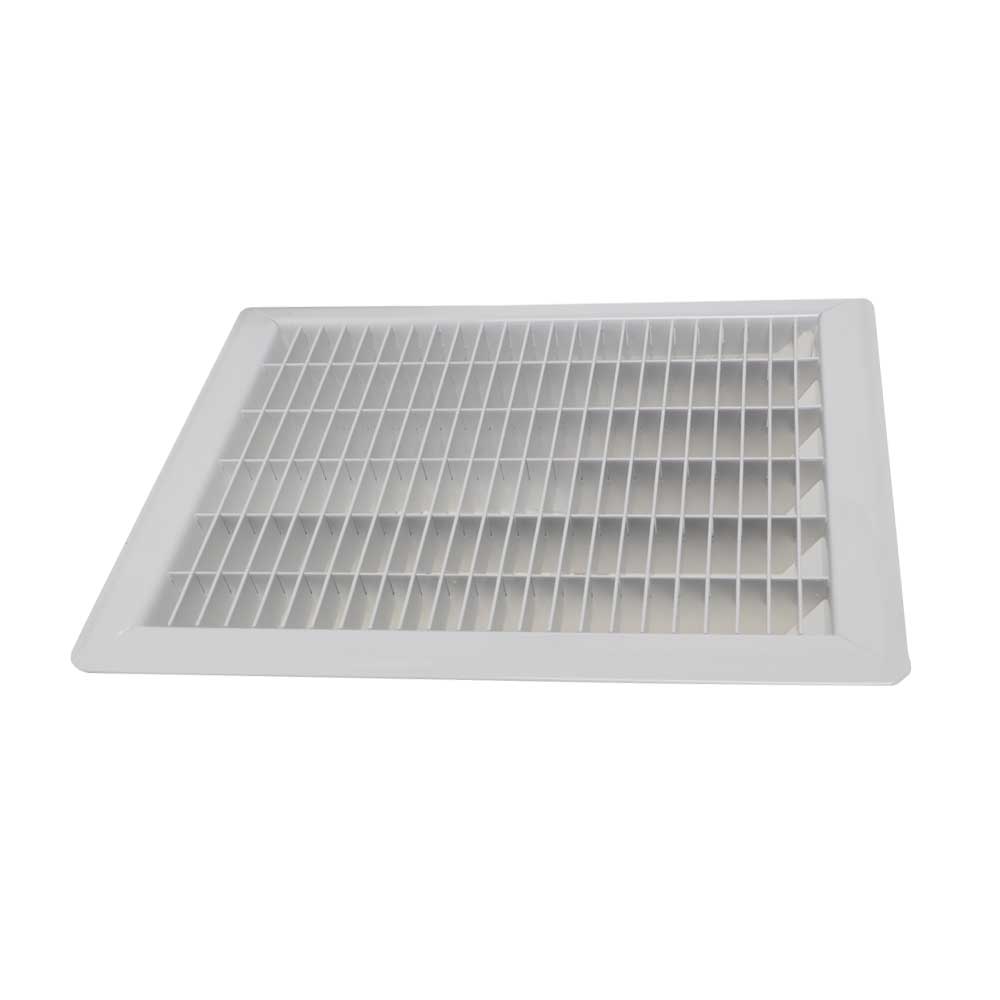 Grille de retour d'air pour plancher 12 po x 12 po