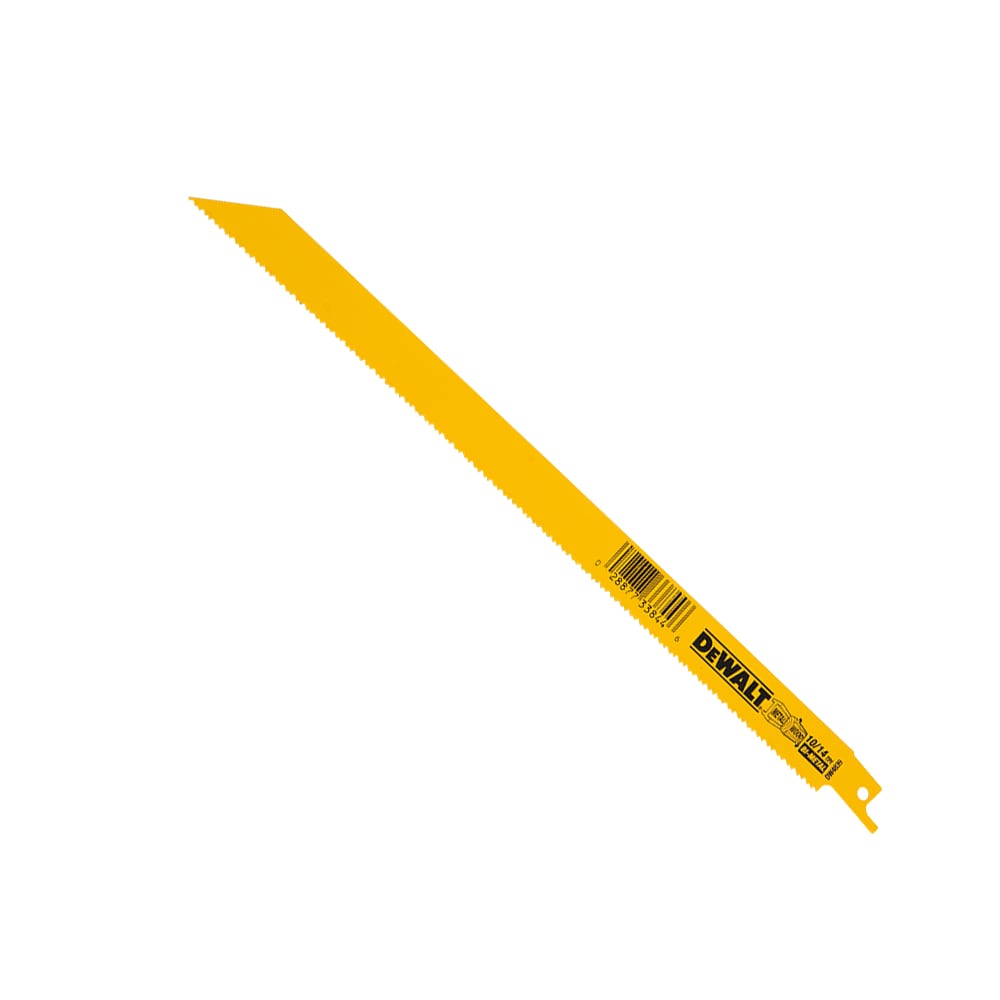 Lame de scie alternative pour métal et bois 12 po 10-14 dents DEWALT