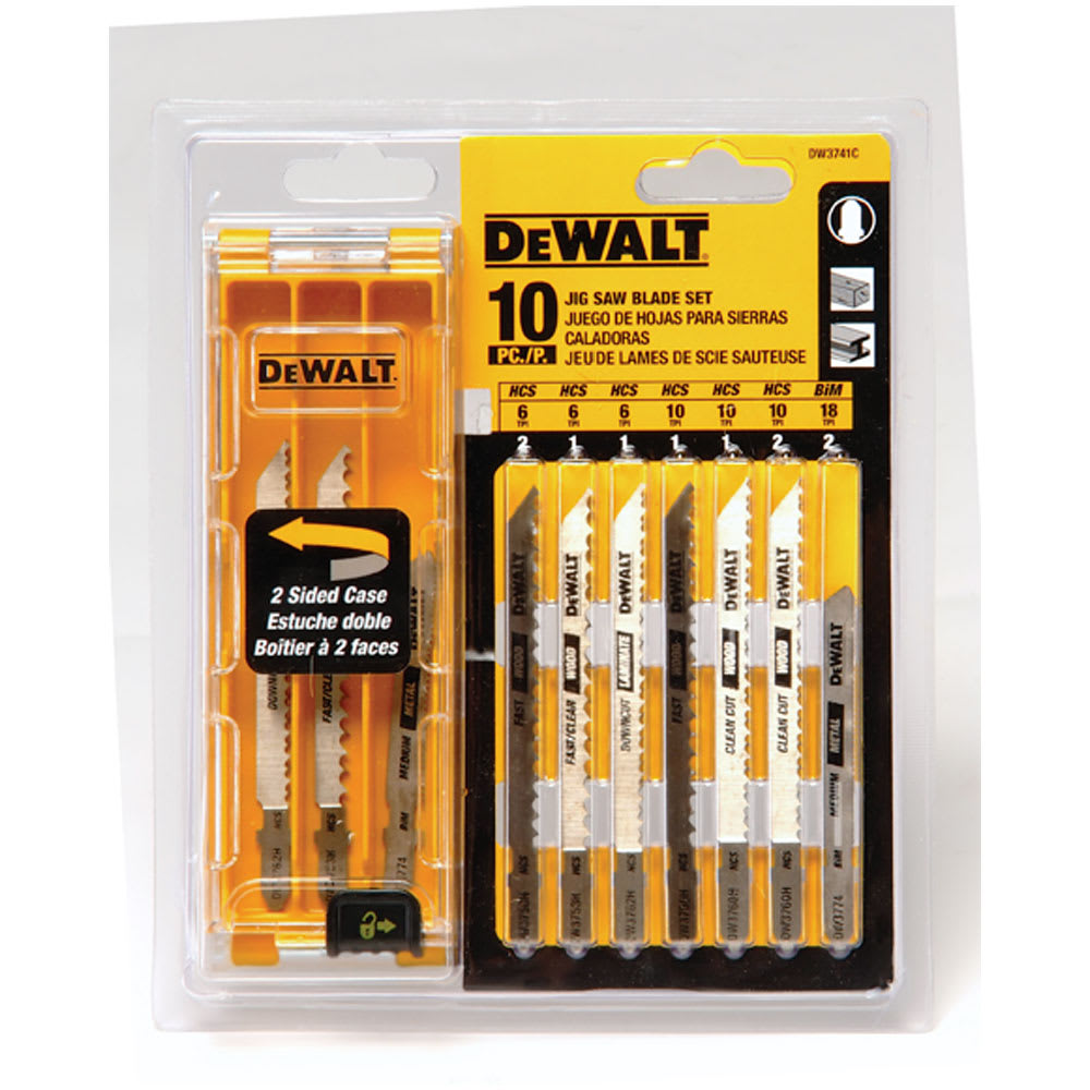 DEWALT Jig Saw Blade Set/10