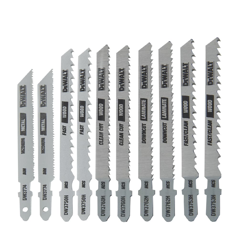 DEWALT Jig Saw Blade Set/10