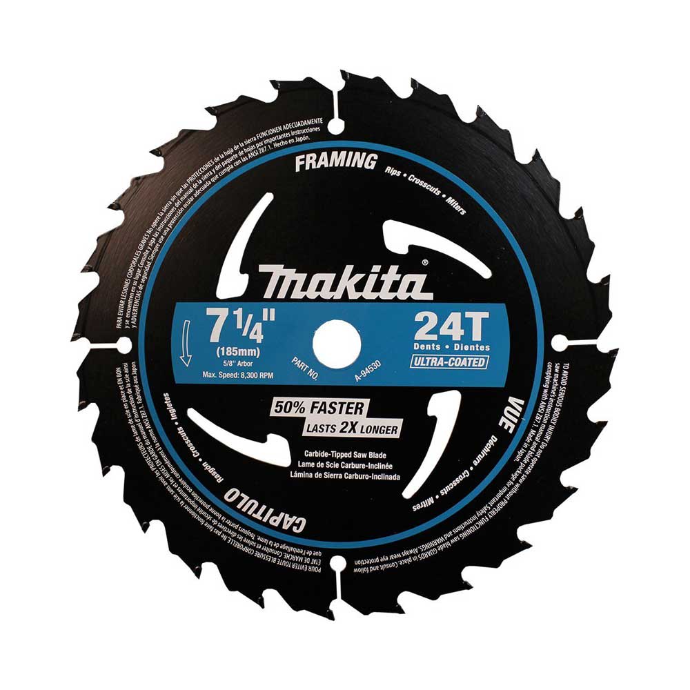 MAKITA Framing Circular Saw Blade 7 1/4 in. 24 Teeth