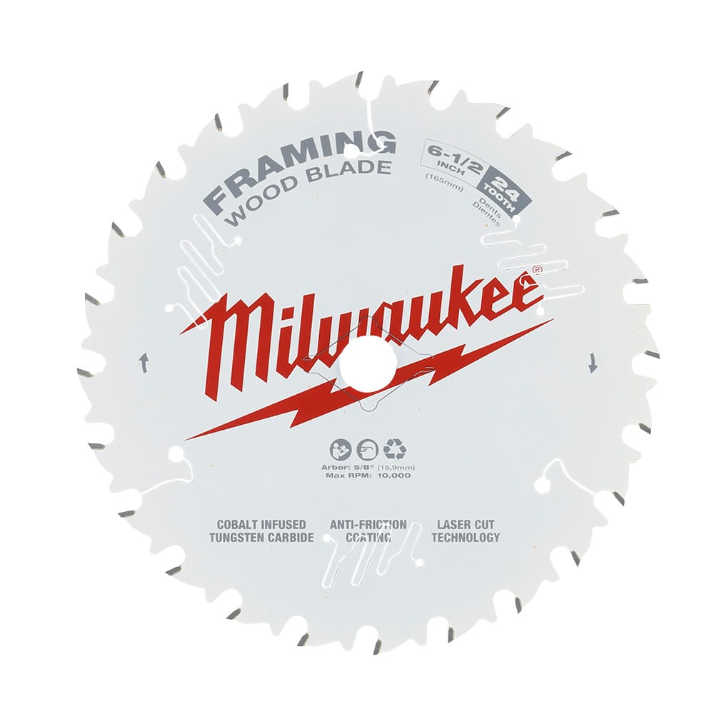MILWAUKEE Framing Circular Saw Blade 6 1/2 in. (24 Teeth)