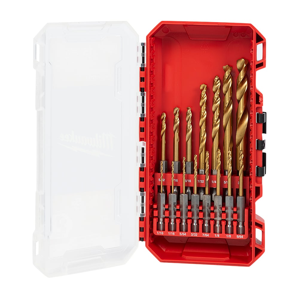 Ensemble de 15 mèches au titane  MILWAUKEE