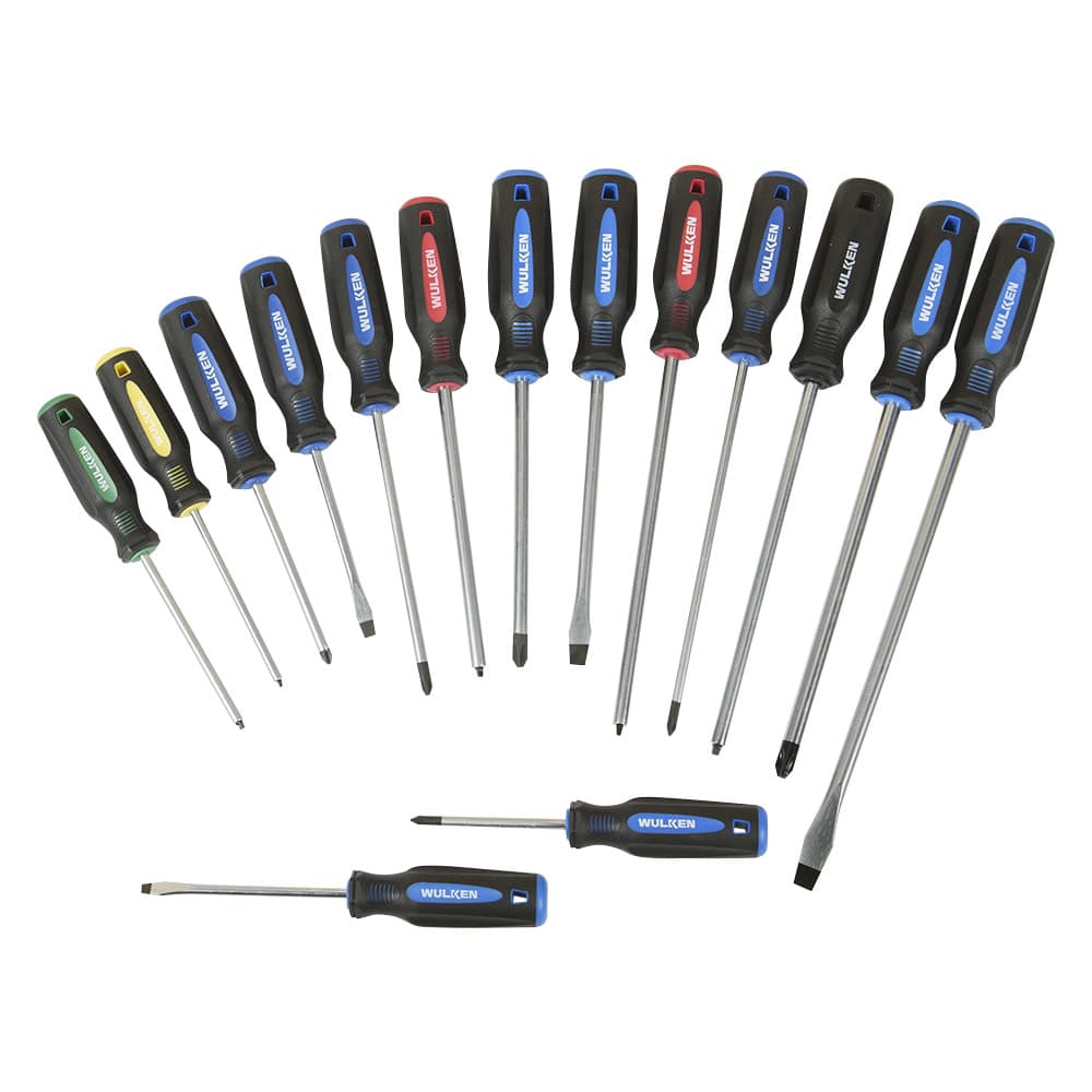 Ensemble de 15 tournevis WULKEN