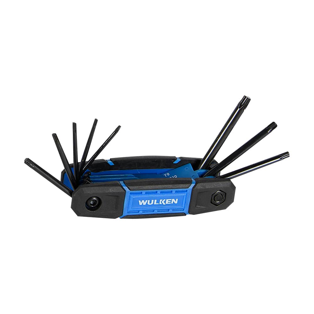 Jeu de 8 clés hexagonales Torx WULKEN