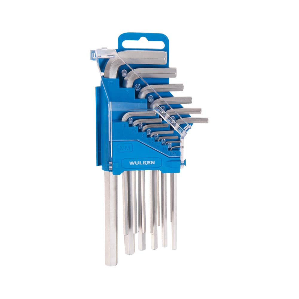 Jeu de 13 clés hexagonales métriques WULKEN