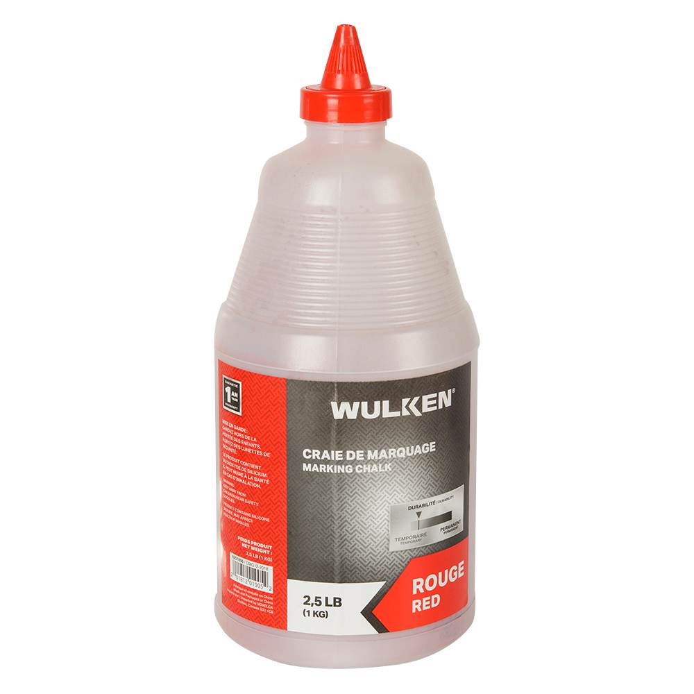 WULKEN Marking ChalkRed, 2.25 lb