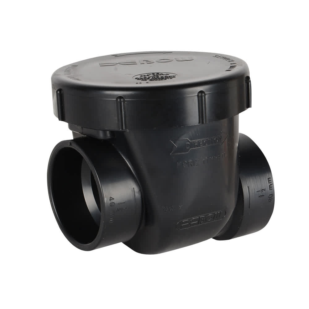 Clapet de retenue ABS 1 1/2 po (F x F)