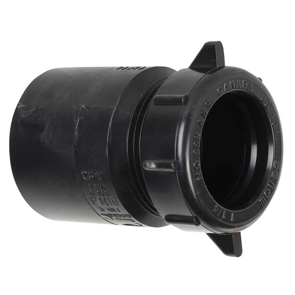Adaptateur pour siphon ABS 1 1/2 po x 1 1 /4 po (M x F)