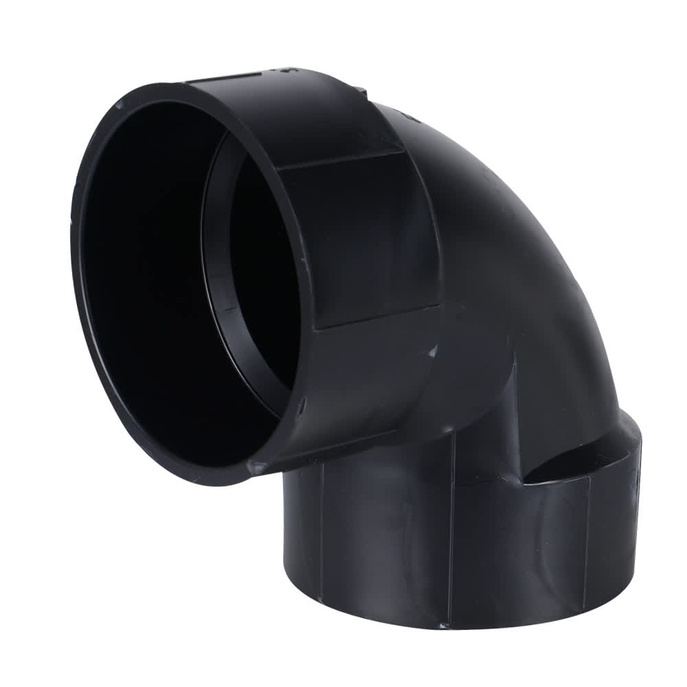 Coude court 90° ABS 3 po (F x F)