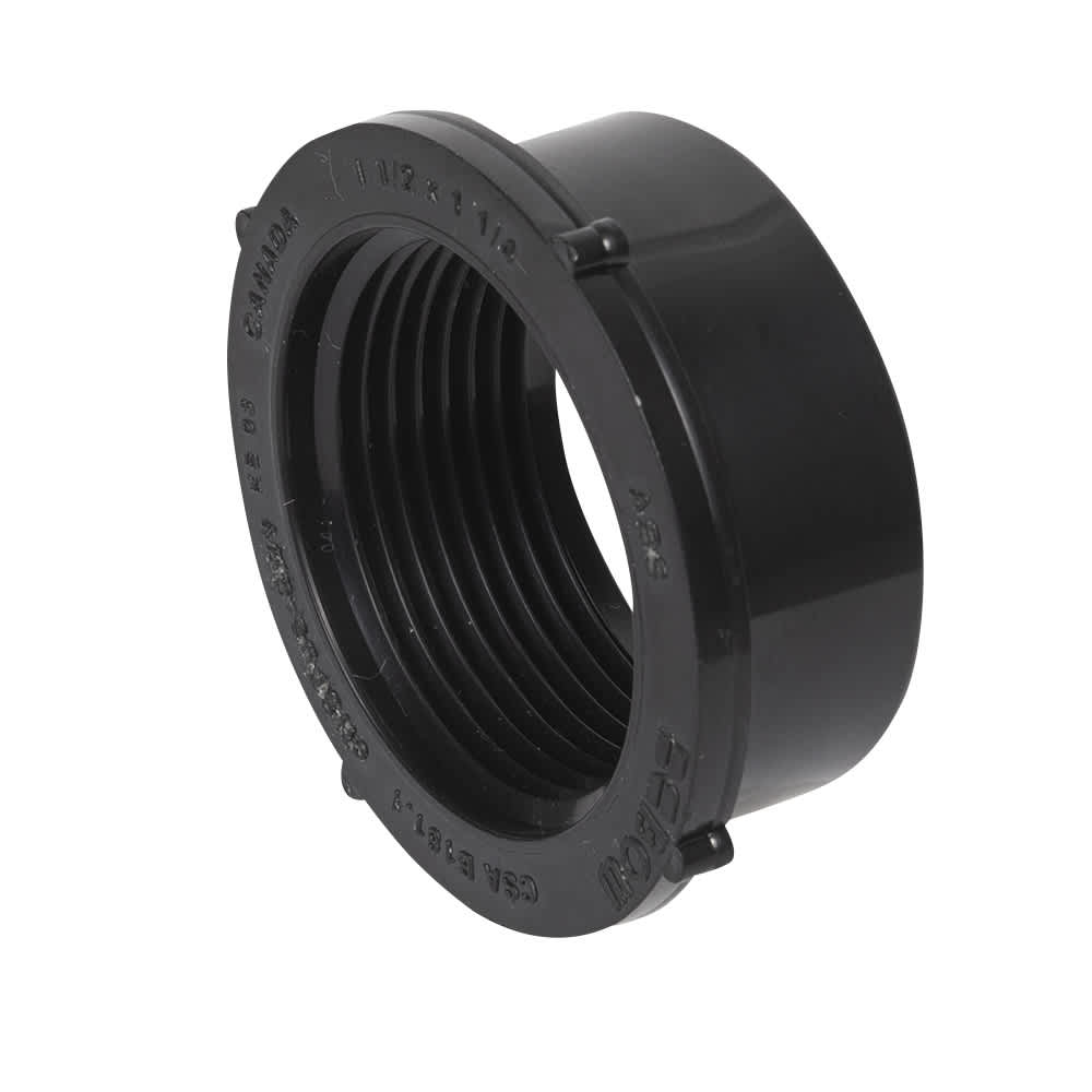 Réduit ABS 1 1/2 x 1 1/4 (M x F)