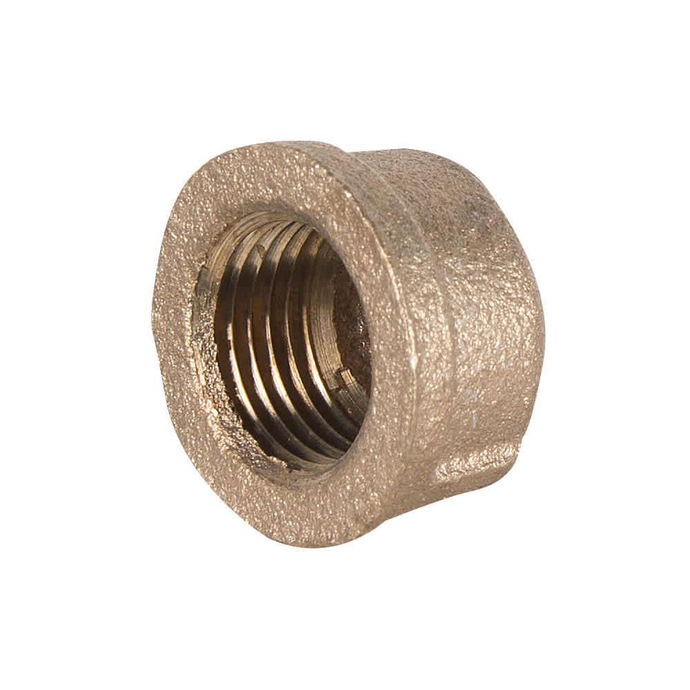Brass Cap 1/2 in.
