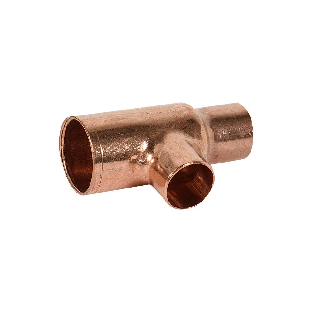 Copper Tee , 3/4 in. x 1/2 in. x 1/2 in.