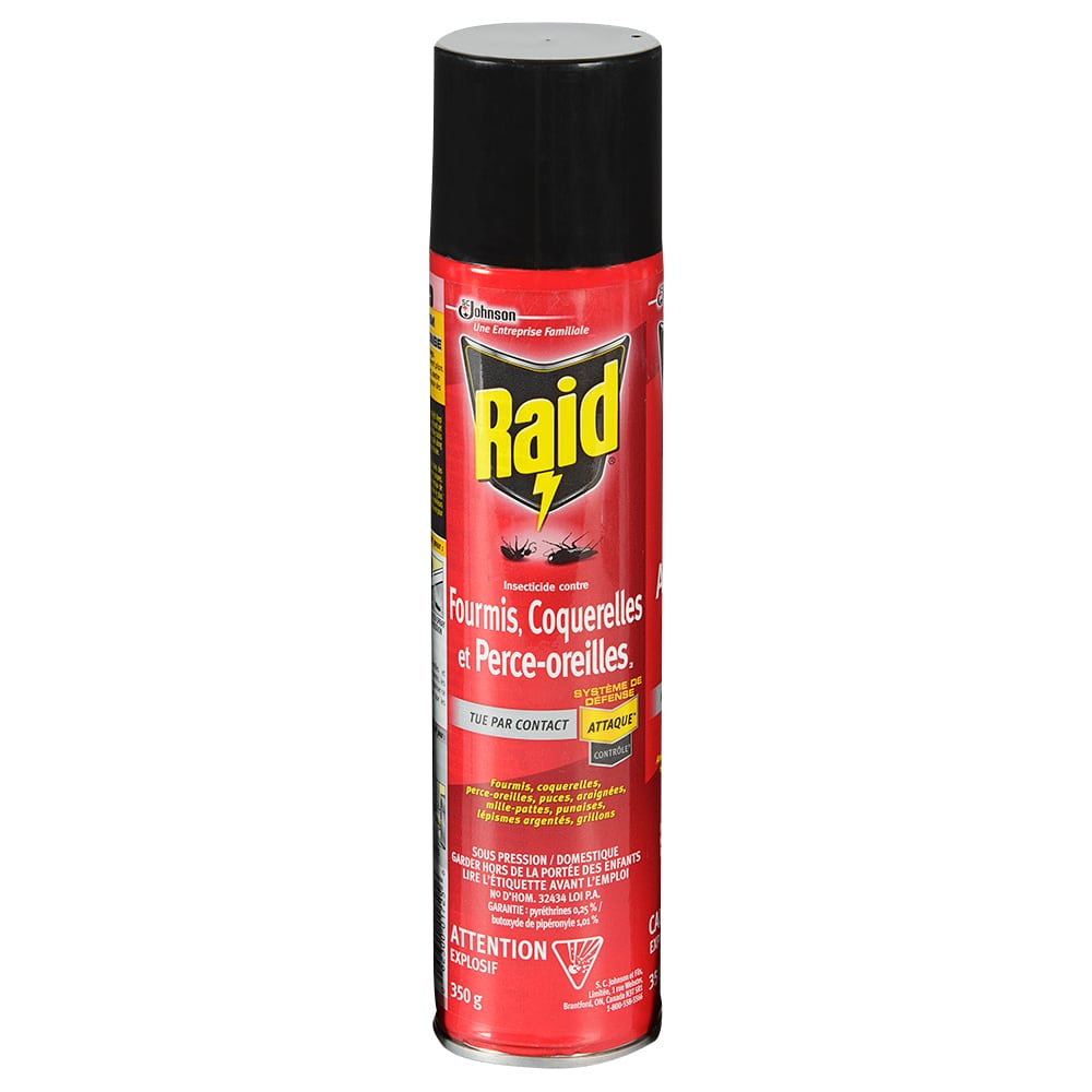 Raid Insecticide for Ants, Cockroaches and Earwings 350 g