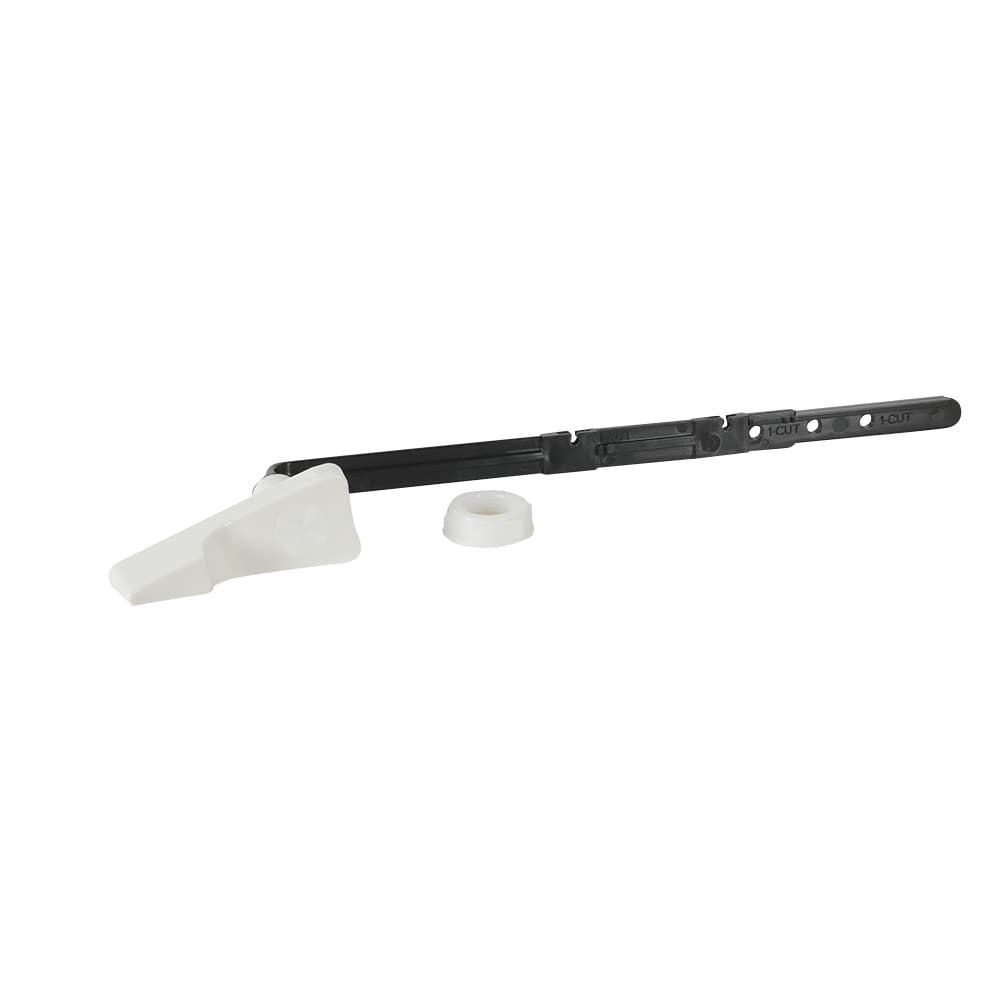 Manette de réservoir de toilette universelle plastique blanche