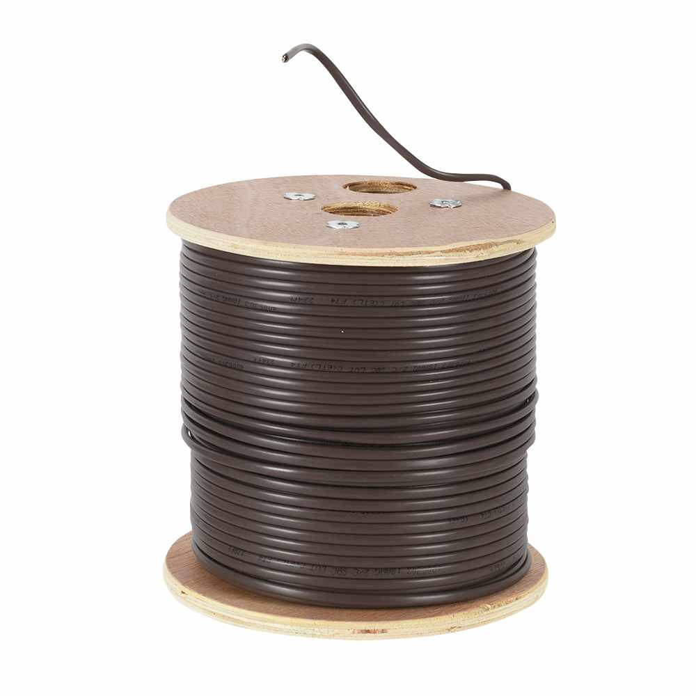 Fil pour thermostat 18/2 brun vrac