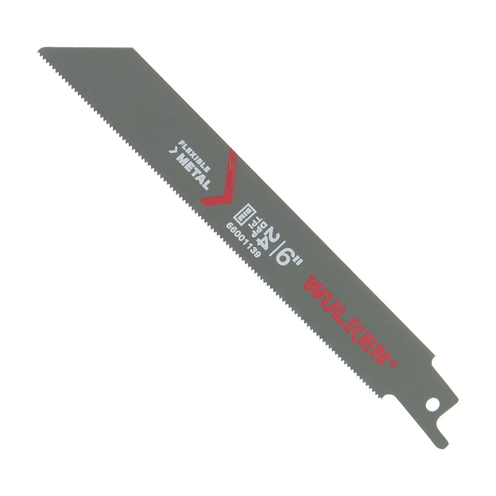 WULKEN Metal Reciprocating Saw Blade 6 in.