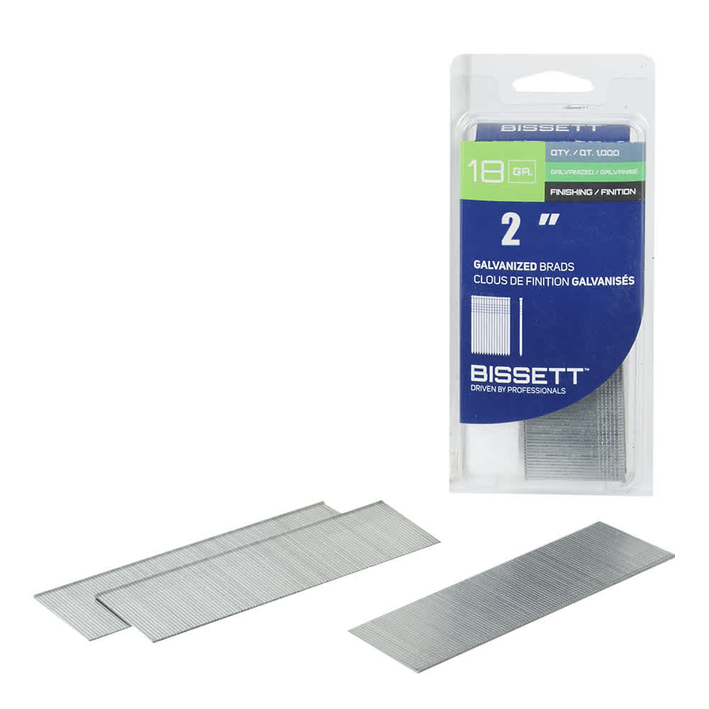 Clous à finir en bande 2 po n° 18 Pqt/1 000