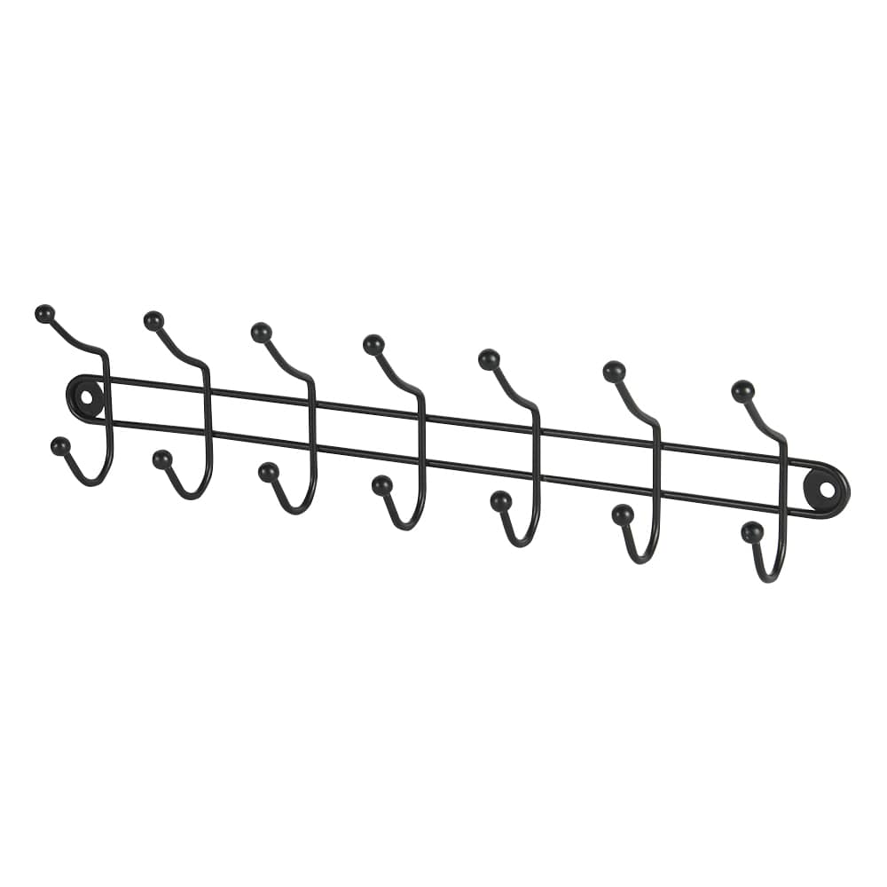VERTUO Wall-Mounted 7-Hook Coat Rack 16 3/8 in.