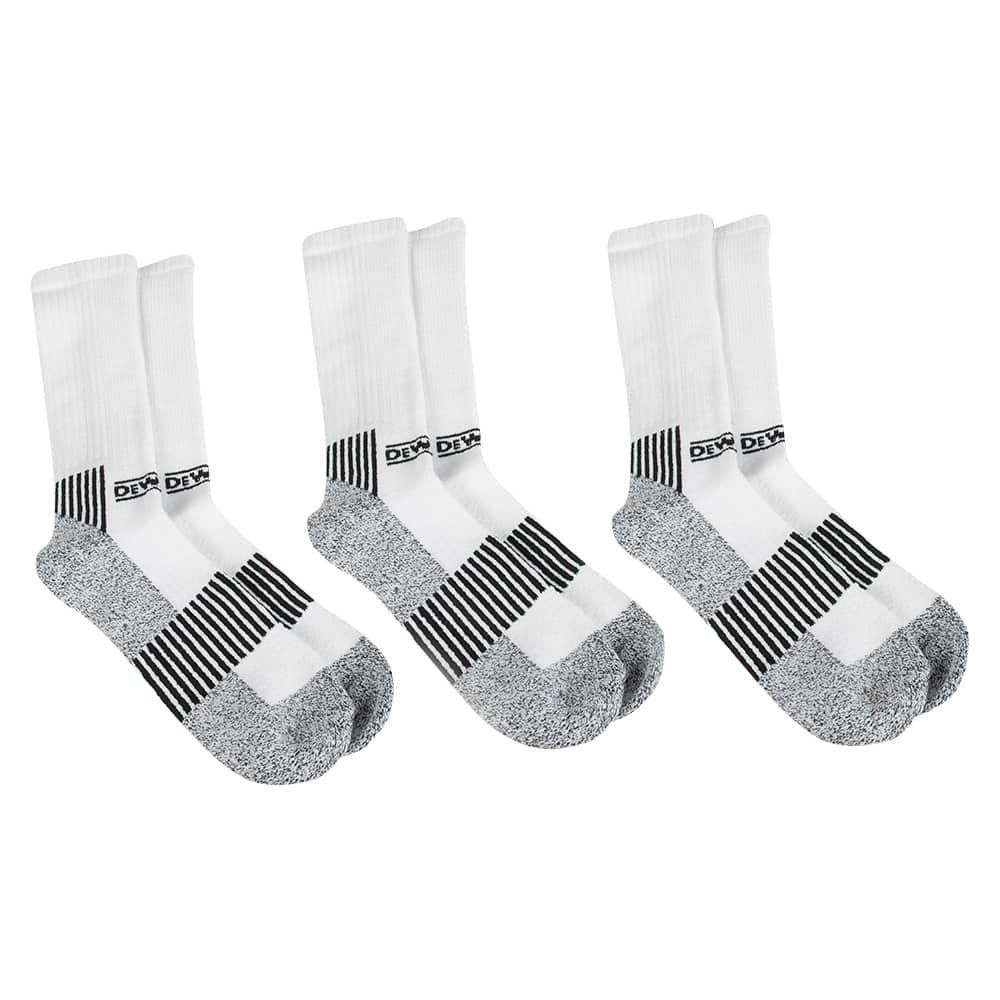 DEWALT Work Socks Large Pkg/3