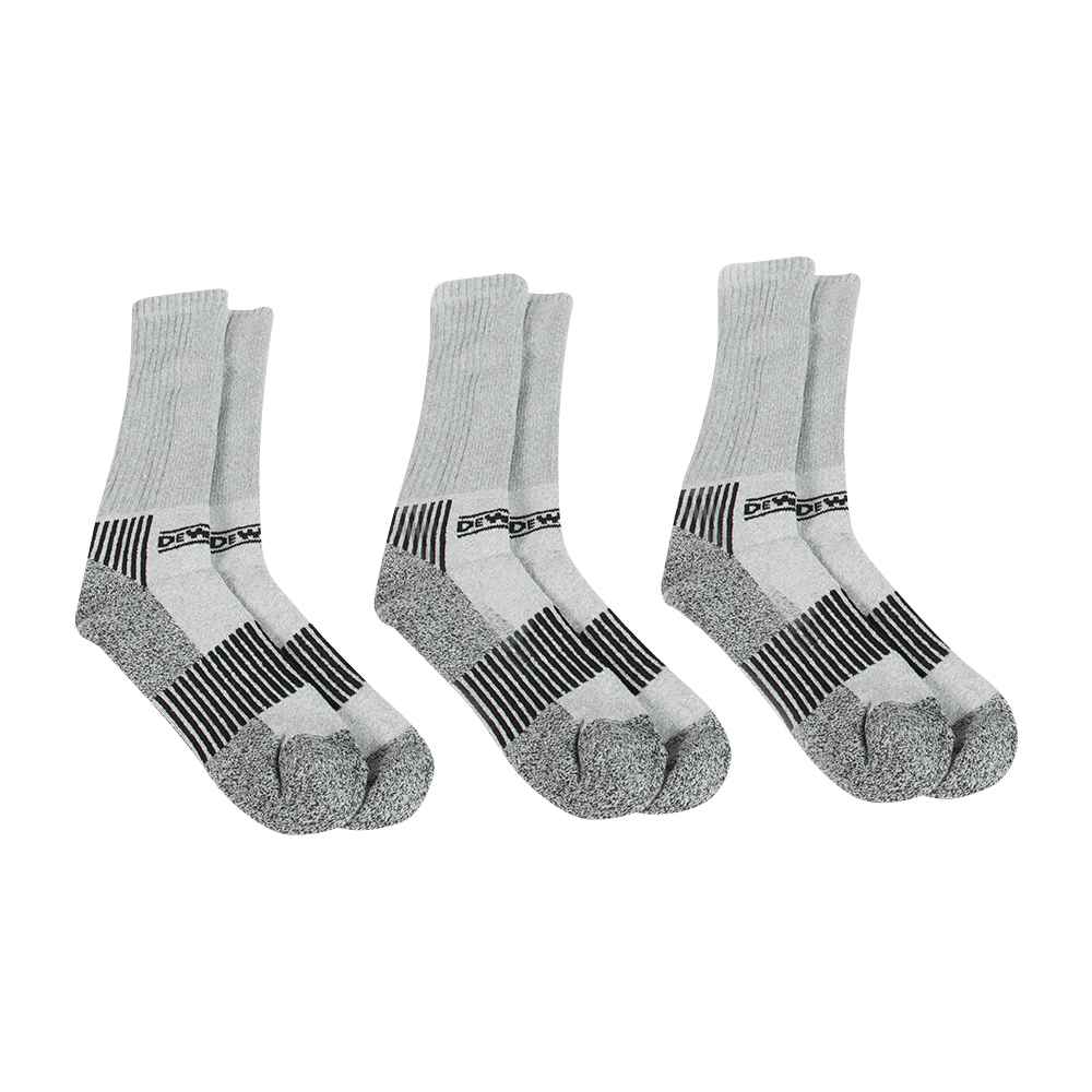 DEWALT Work Socks Large Pkg/3