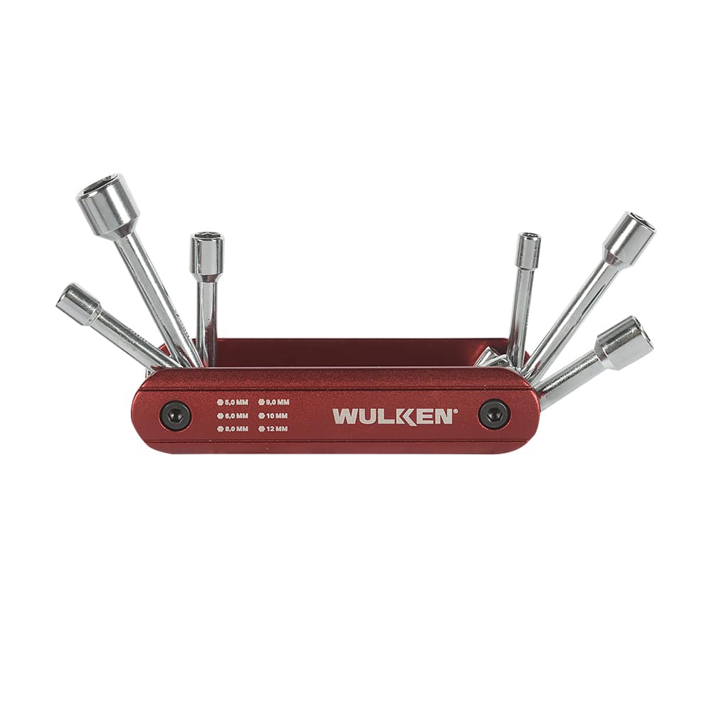 Jeu de 6 tourne-écrous métriques WULKEN
