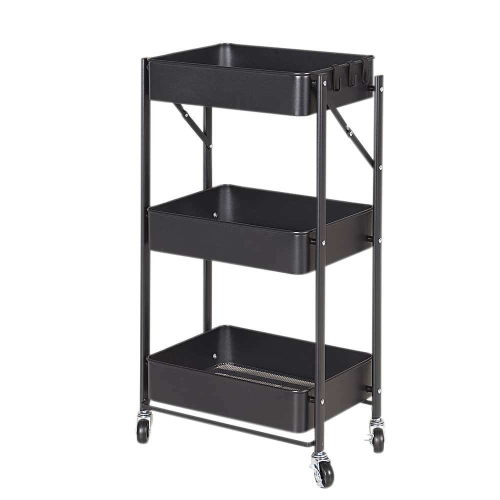 Desserte pliable avec roues