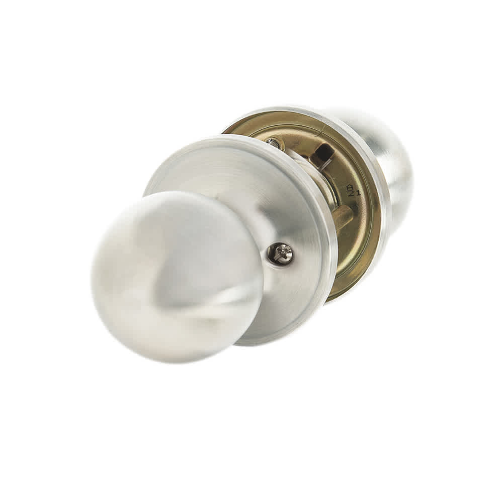 Poignée de porte de passage Corona acier inoxydable