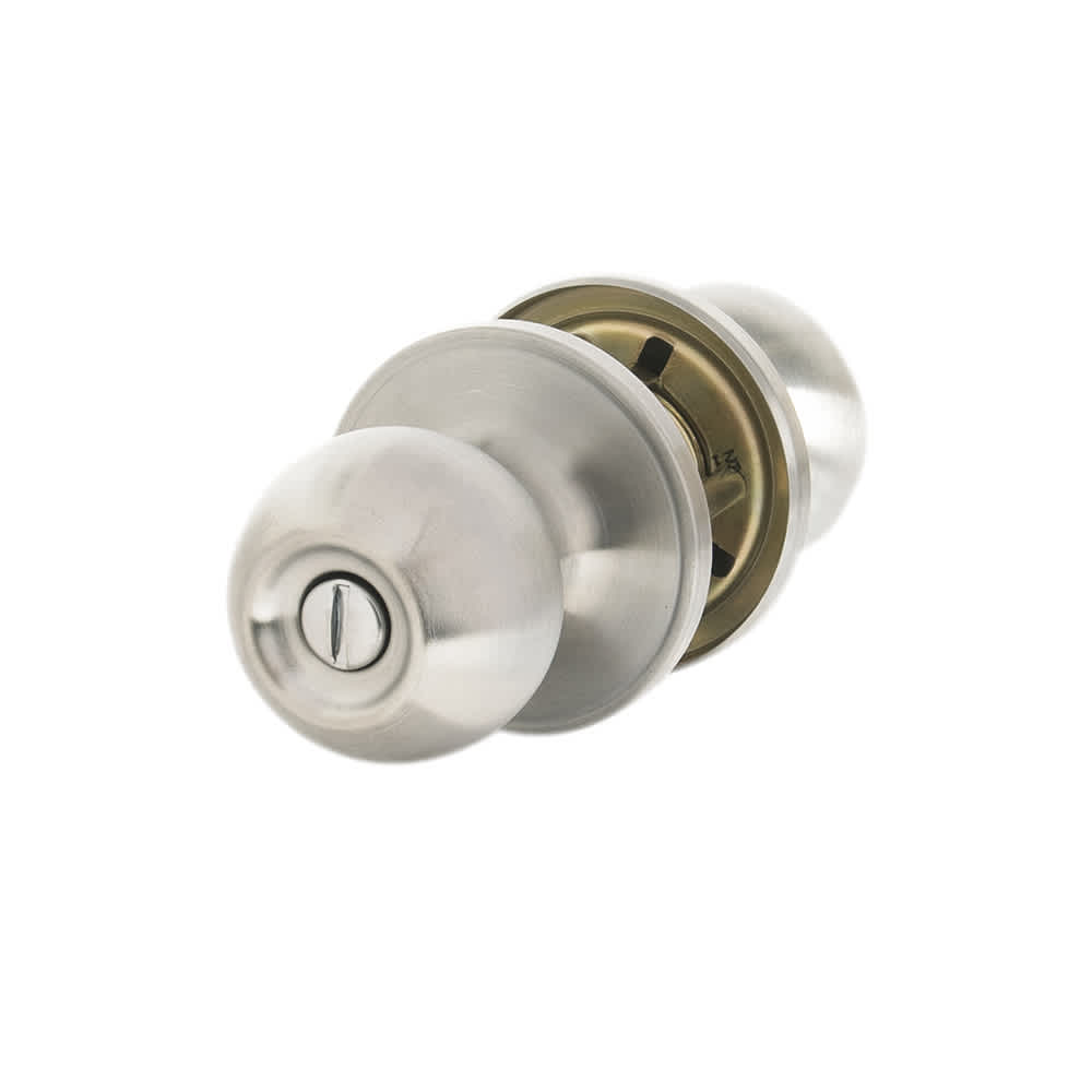 Poignée de porte de salle de bains Corona acier inoxydable