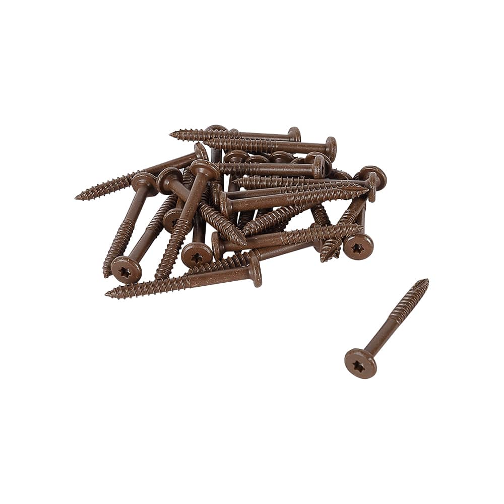 Vis pour fascia composite Trex Spiced Rum 1 7/8 po Pqt/100