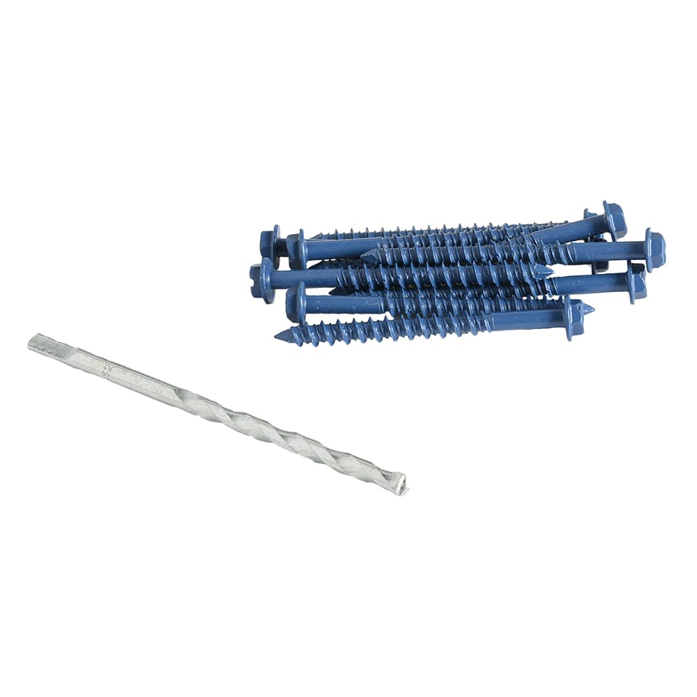 Vis à béton 3/16 po x 2 3/4 po T.H. Pqt/10