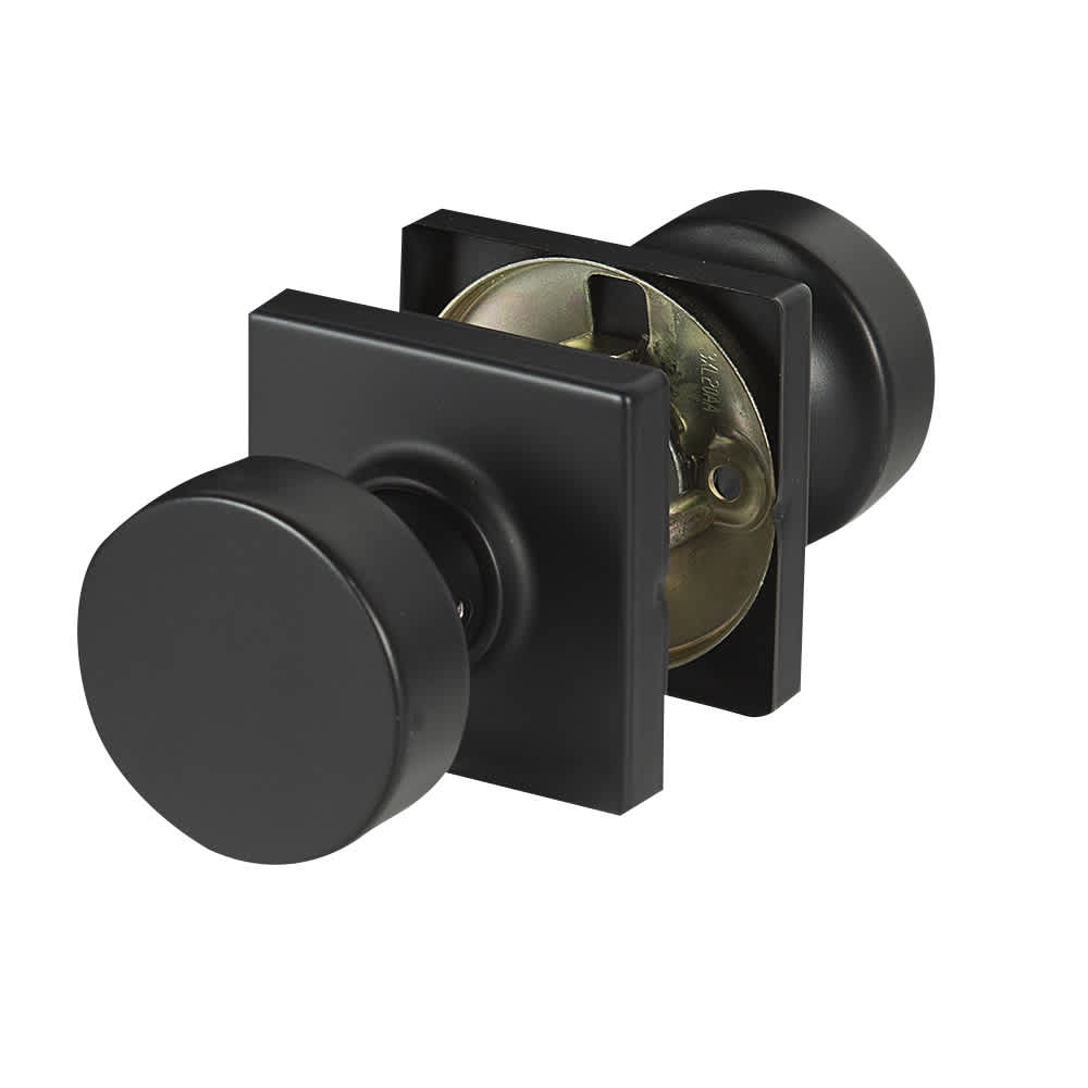 Poignée de porte de passage Cambie noire