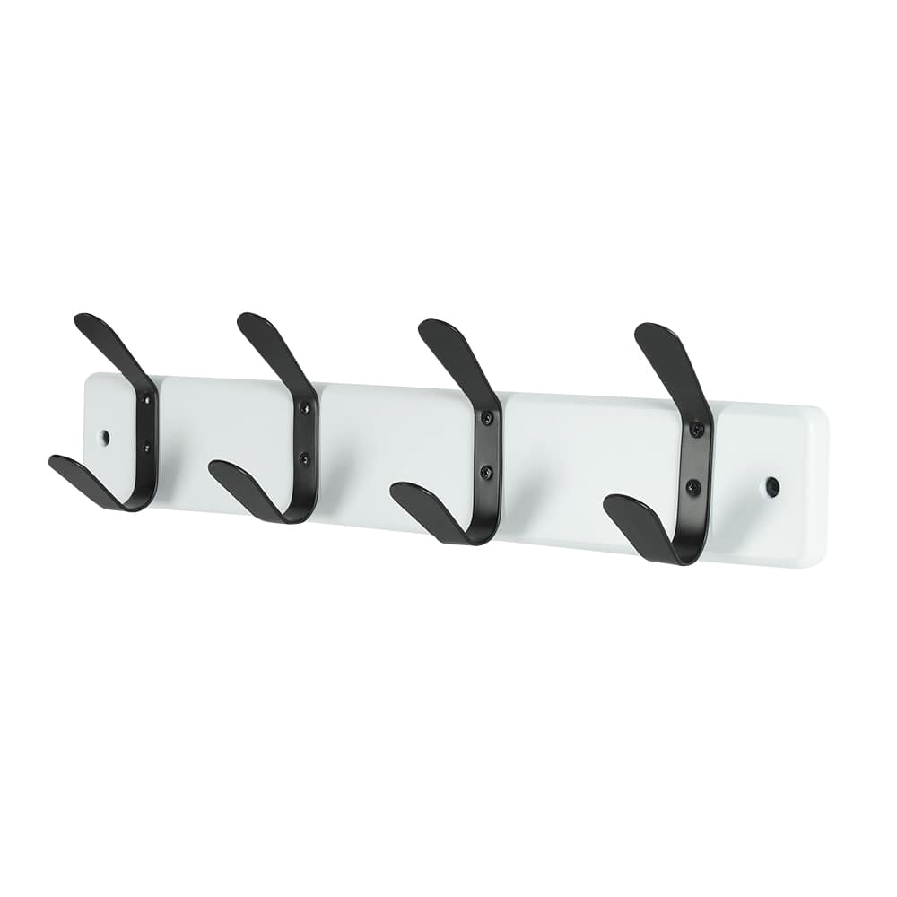 VERTUO Wall-Mounted 4-Hook Coat Rack 17 3/4 in.