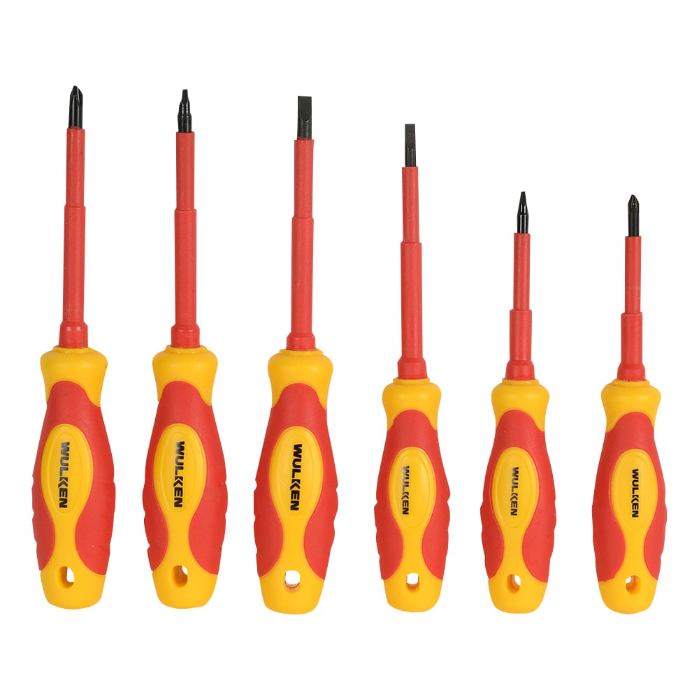 WULKEN 6-Piece Insulated Screwdriver Set