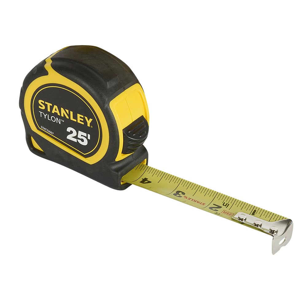 Ruban à mesurer Stanley Tylon 25 pi x 1 po