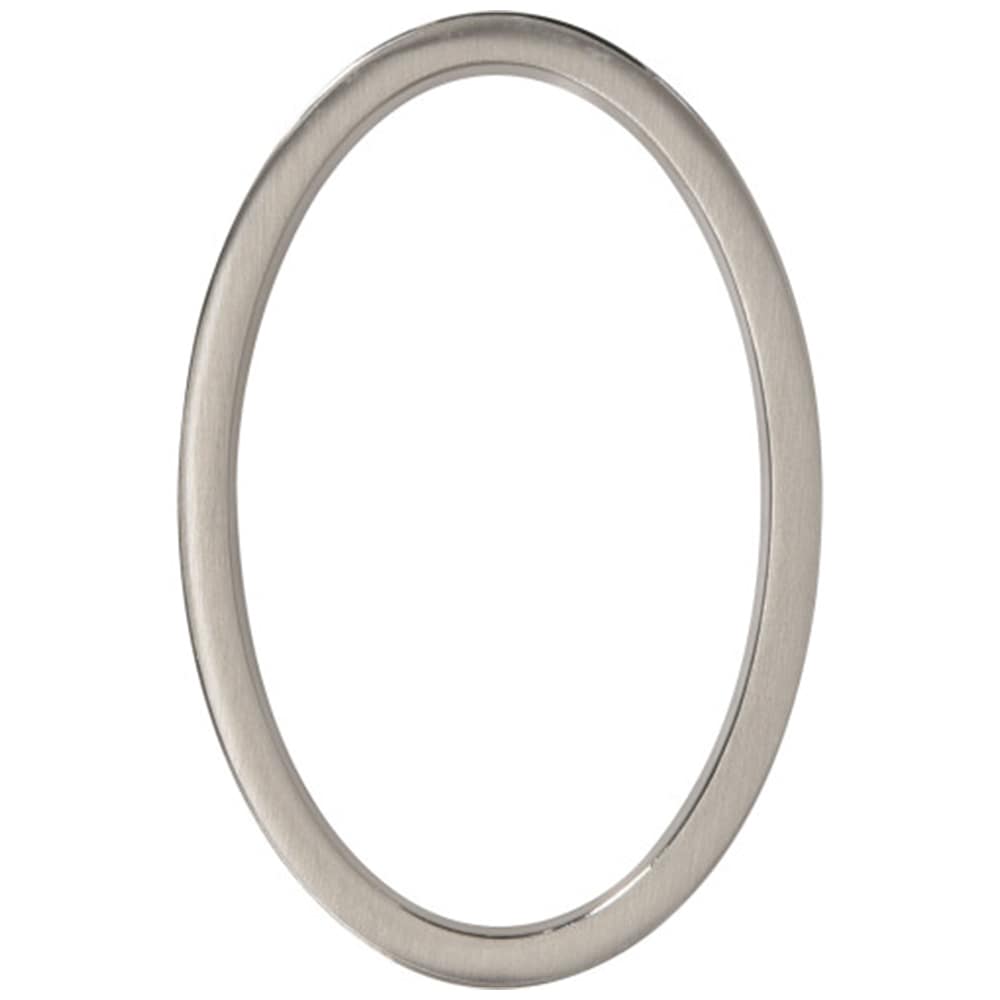 Distinction Number 0 Zinc Brushed Nickel 5 in.